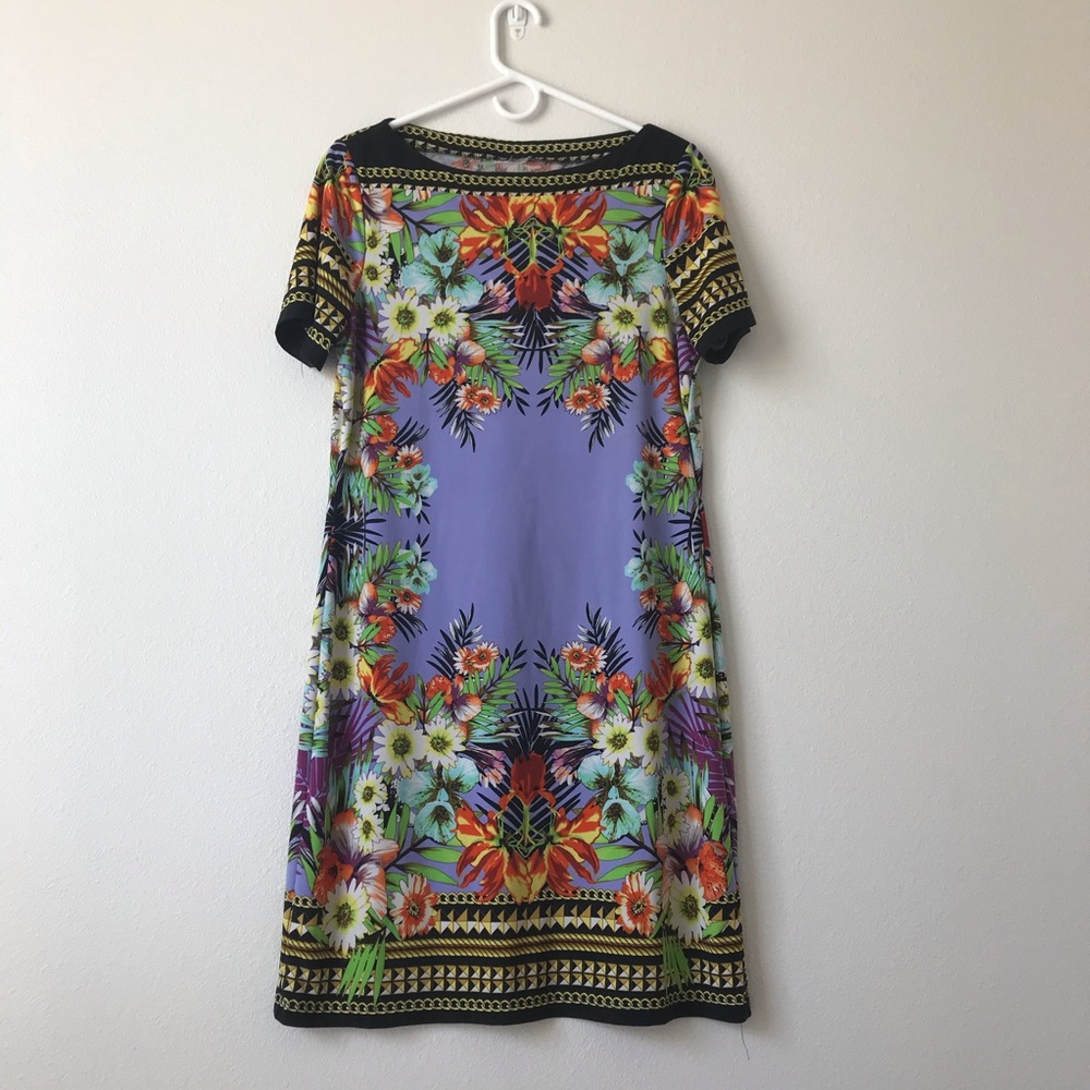 DRESS BUNDLE ✨Symmetrical Floral Print Shift Dress